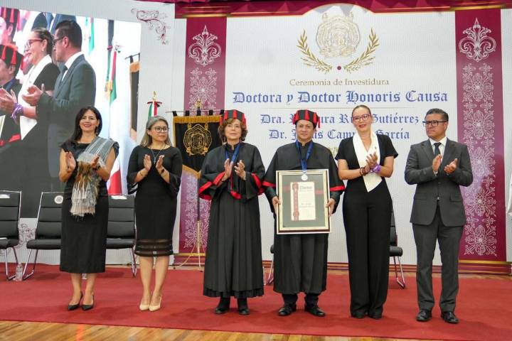 Gabriela Molina reconoce labor de Rosaura Ruiz y Jesús Campos