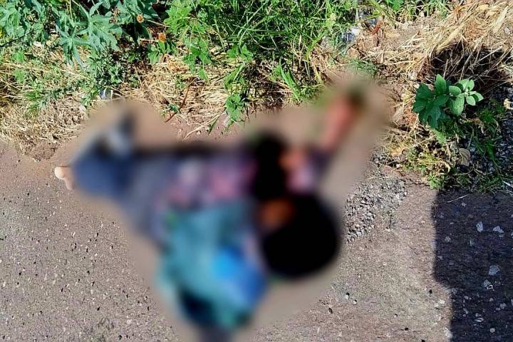 Hombre desconocido muere al ser atropellado, en Tangamandapio