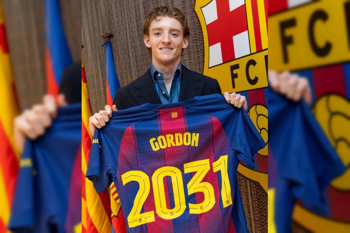 Gordon ya es Azulgrana