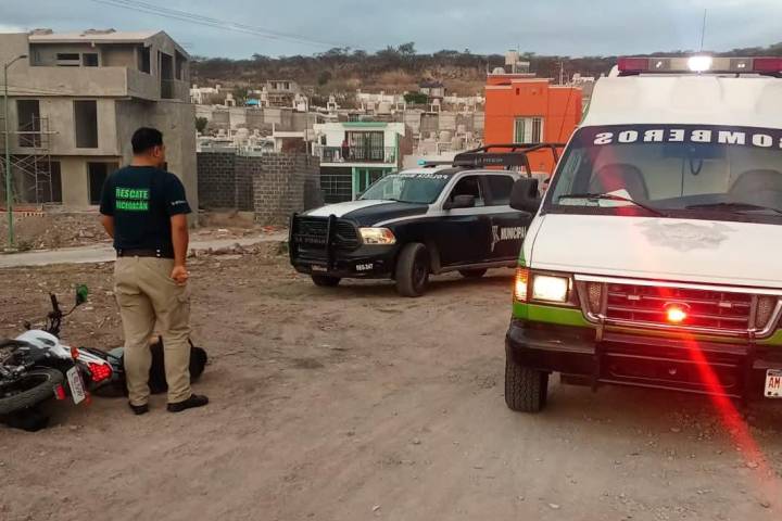 Motociclista presuntamente alcoholizado sufre accidente en La Piedad
