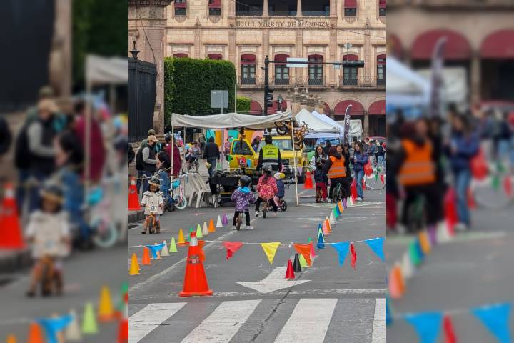 En el marco del Día Mundial de la Bicicleta, Morelia fortalece la Biciescuela de la Ciclovía Dominical
