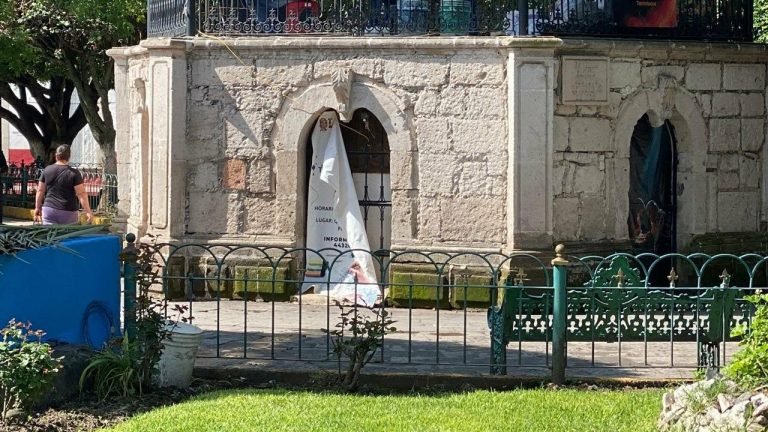 Hallan cabeza humana en la plaza principal de Tarímbaro