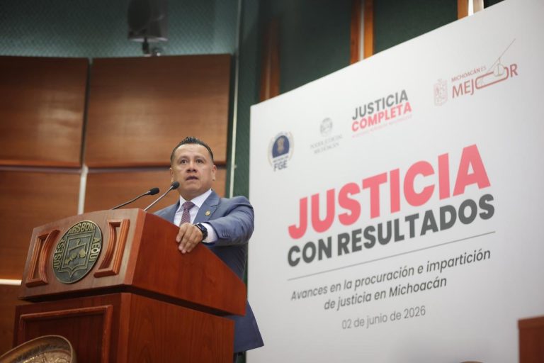 Torres Piña destaca avances en justicia