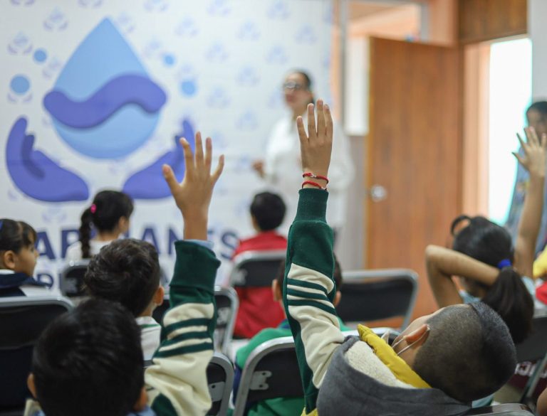 Promueve Adolfo Torres la cultura del cuidado del agua entre la niñez moreliana