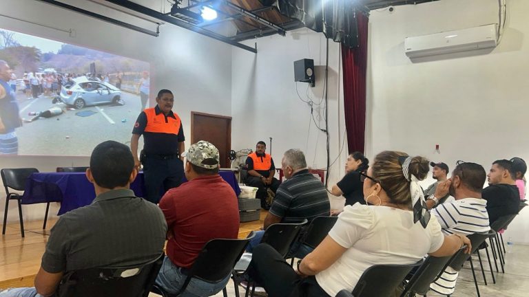 Fortalece Sectur profesionalización en primeros auxilios del sector turístico de Apatzingán