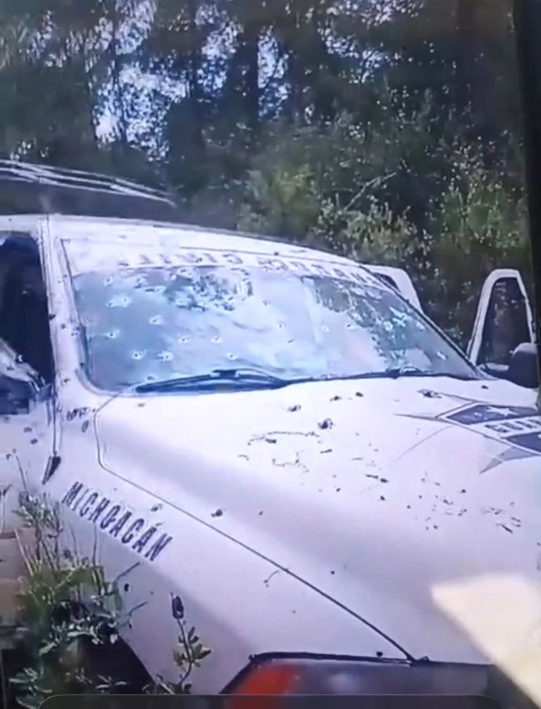 Extraoficial 5 policías muertos y al menos 6 heridos tras emboscada en la región Nahuatzen